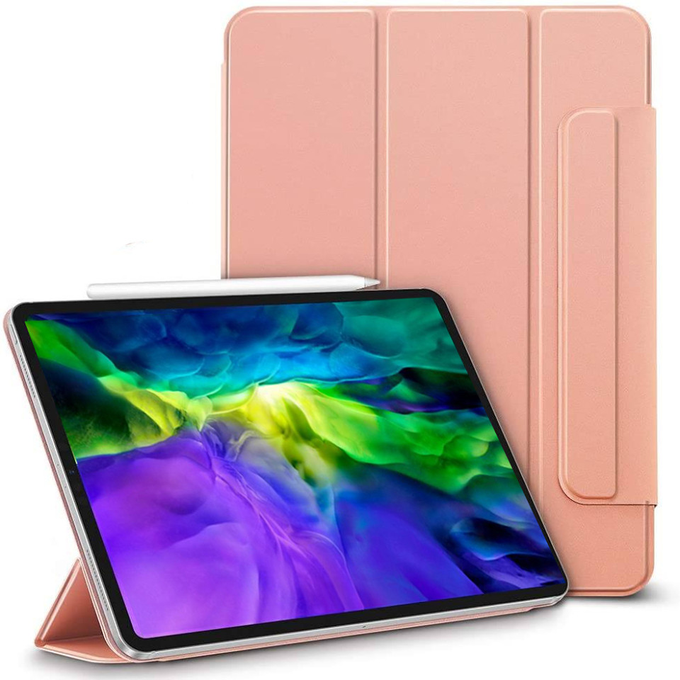 Bao Da Case Esr Rebound Magnetic Dành Cho Ipad Pro 11 Inch Và 12.9 Inch 2020 - Hàng Chính Hãng - Hồng - Ipad Pro 12.9 Inch