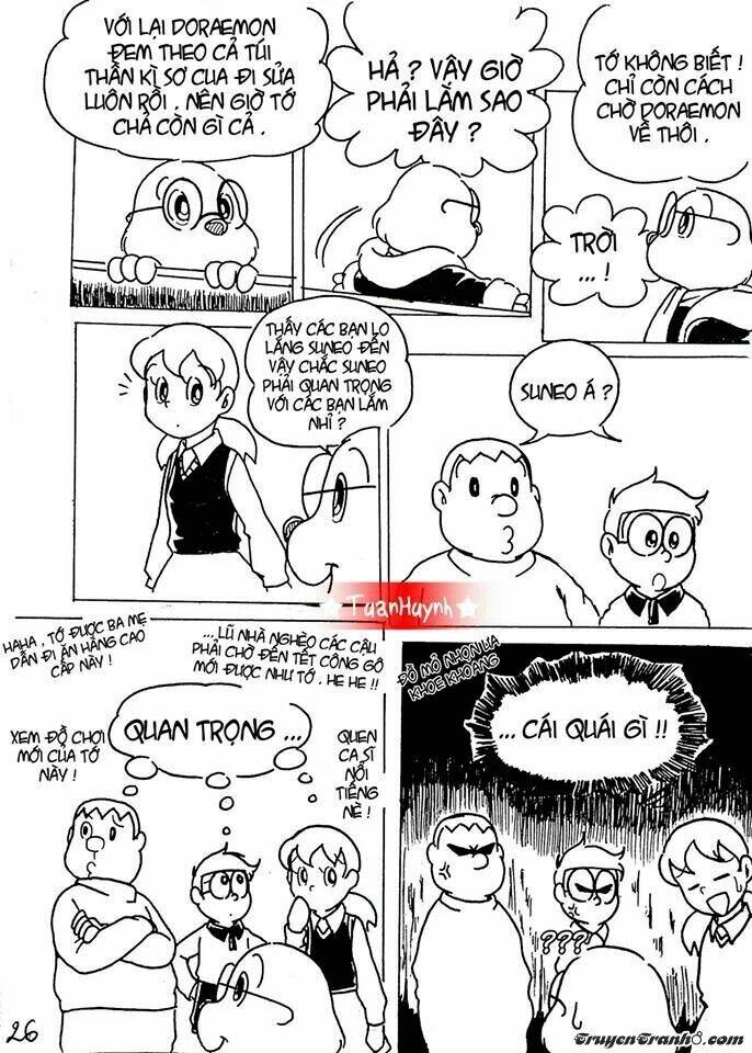 doraemon fan-made : nobita và cuộc phiêu lưu đến hòn đảo bị mất chapter 1 28