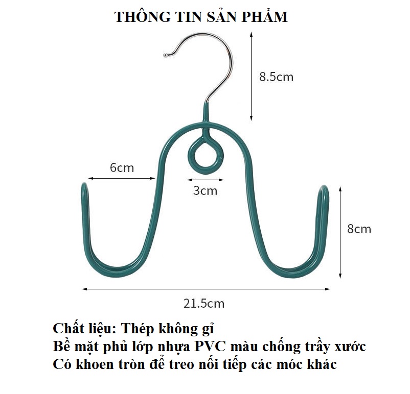 Móc Phơi Giày Dép, Móc Treo Giày Móc Treo Khăn Treo Đồ Đa Năng Cao Cấp Cứng Chắc Giao Màu Ngẫu Nhiên