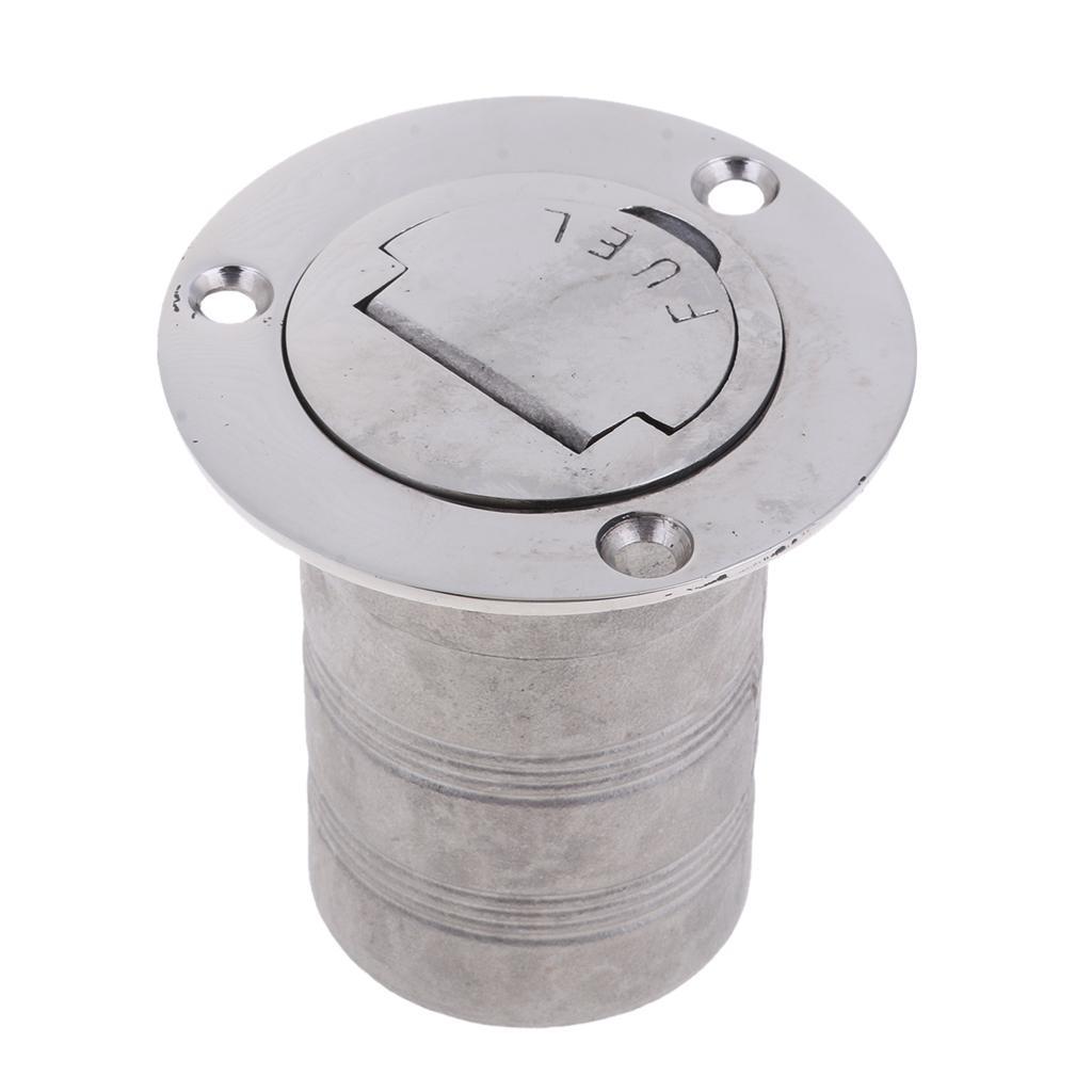 Boat Deck Fuel Filler 2" Cap Yacht 316 Stainless Steel