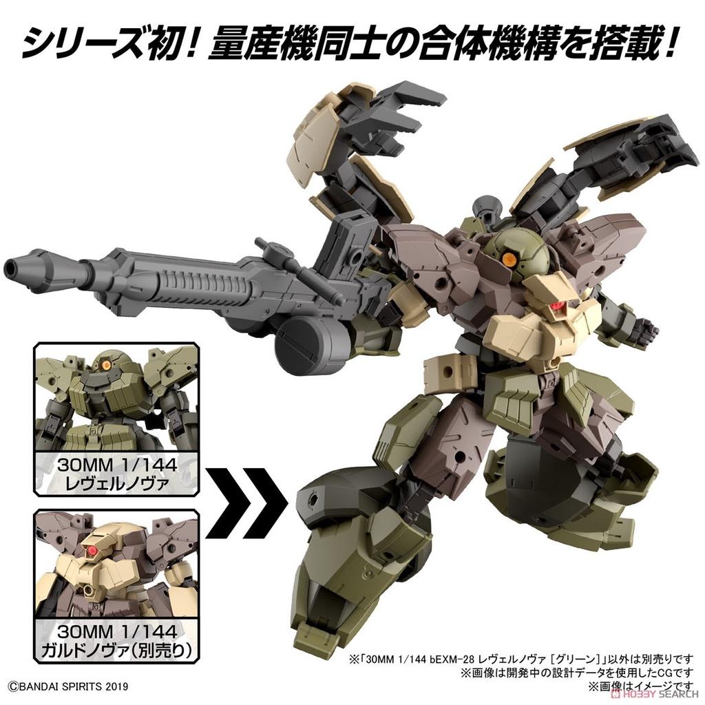 Bộ mô hình 30MM 1/144 bEXM-28 REVERNOVA Bandai Chính Hãng