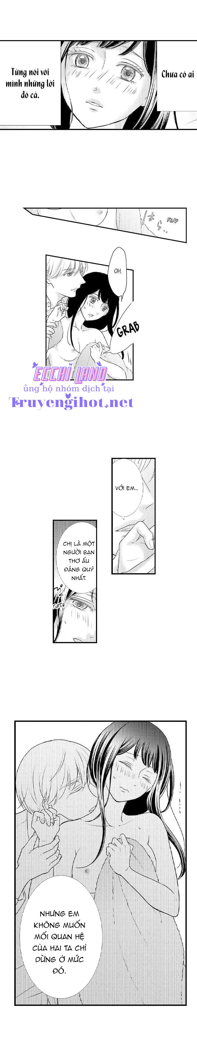 được nâng niu và chiều chuộng ~ tôi không thể từ chối lời tán tỉnh của người bạn thời thơ ấu chapter 8.1 3