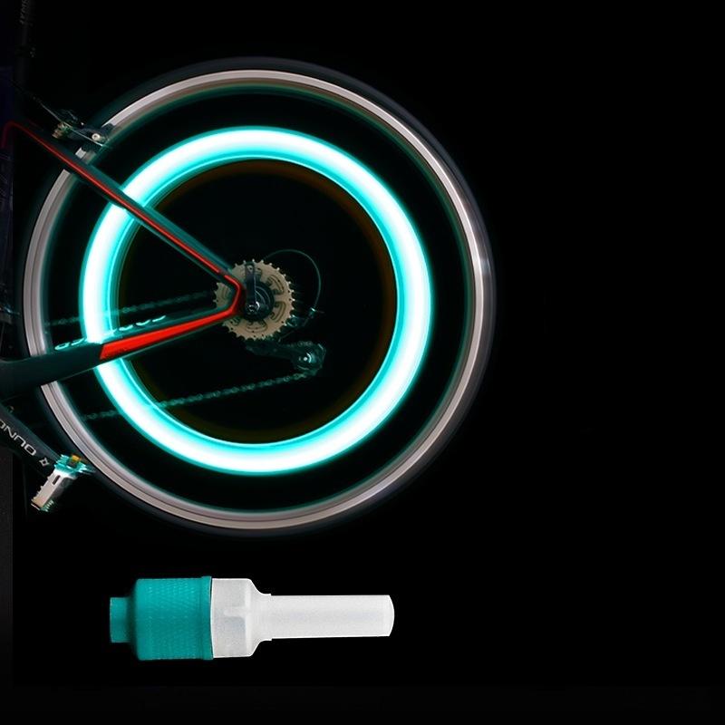 Bộ 2 đèn led gắn van lốp xe đạp