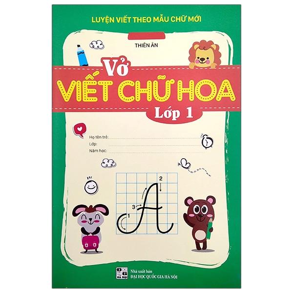 Vở Viết Chữ Hoa Lớp 1