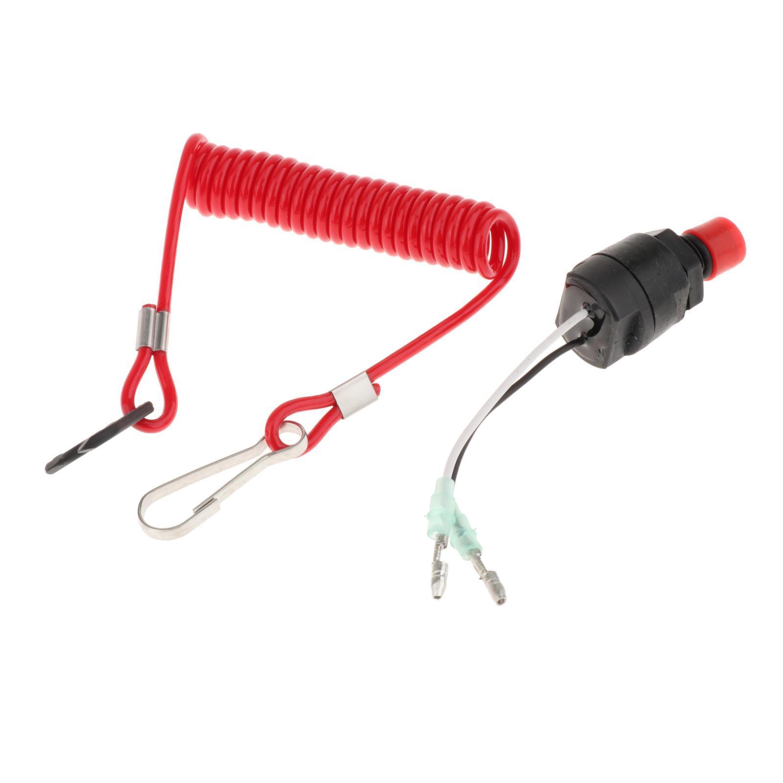 Boat Engine Stop Switch Set 689-82575-03 for Outboard Engine