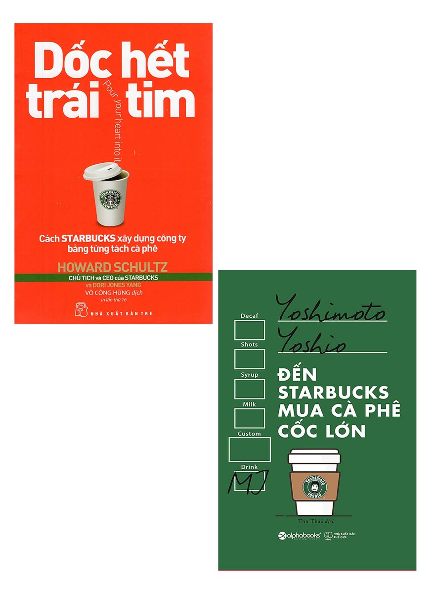 Combo Dốc Hết Trái Tim + Đến S.t.a.r.bucks Mua Cà Phê Cốc Lớn  _AL