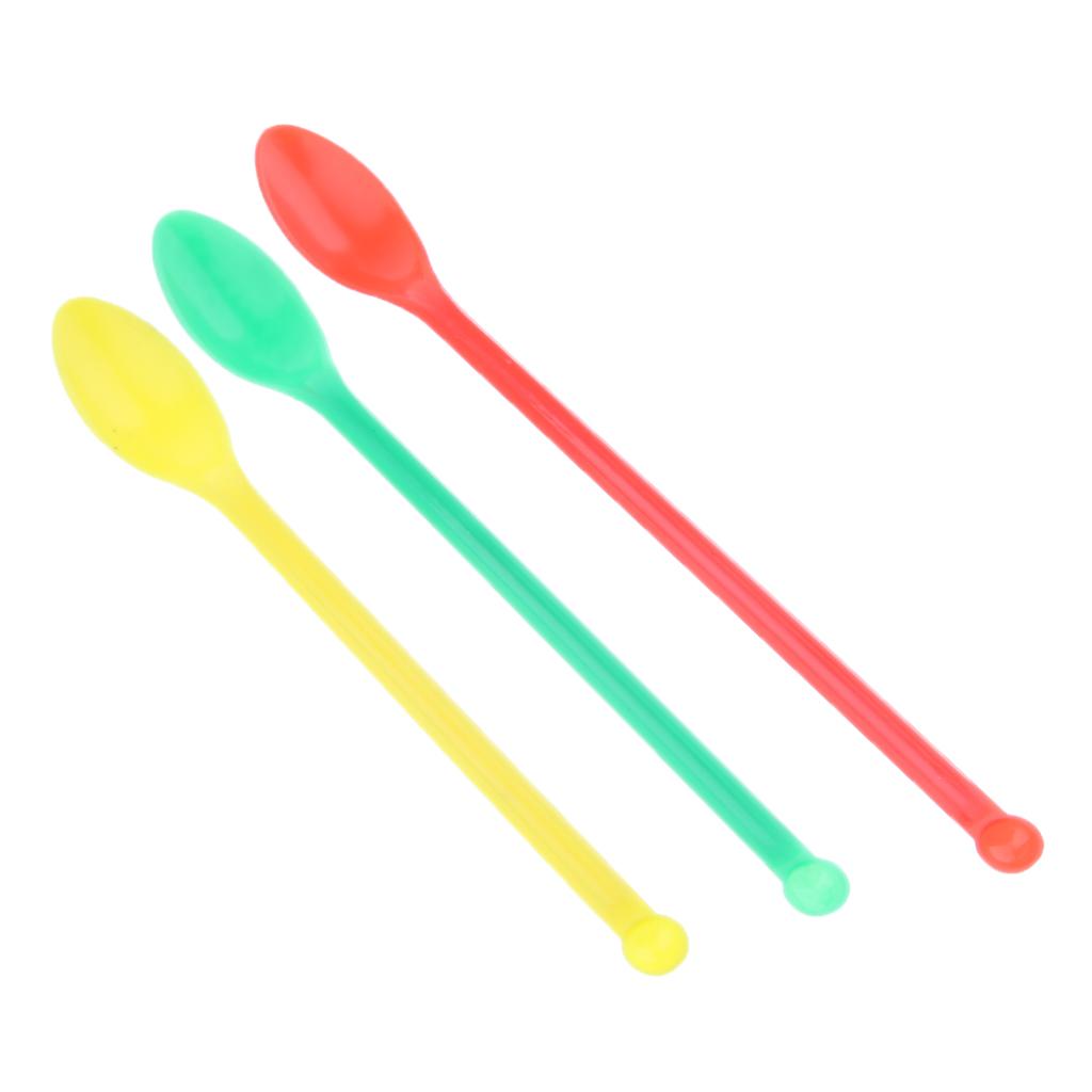 3pcs Medical Pharmacy Mini Micro Spoon Scoop Tasting Spoons