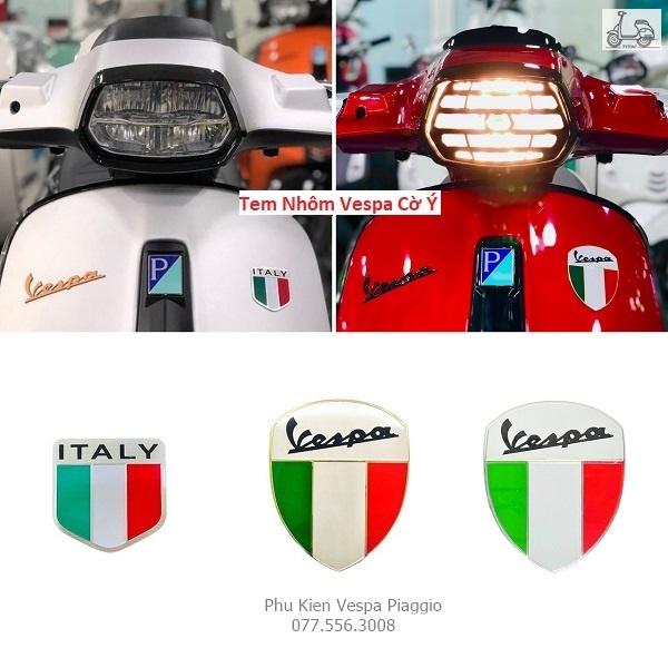 Tem Vespa Nhôm Loại Cao Cấp