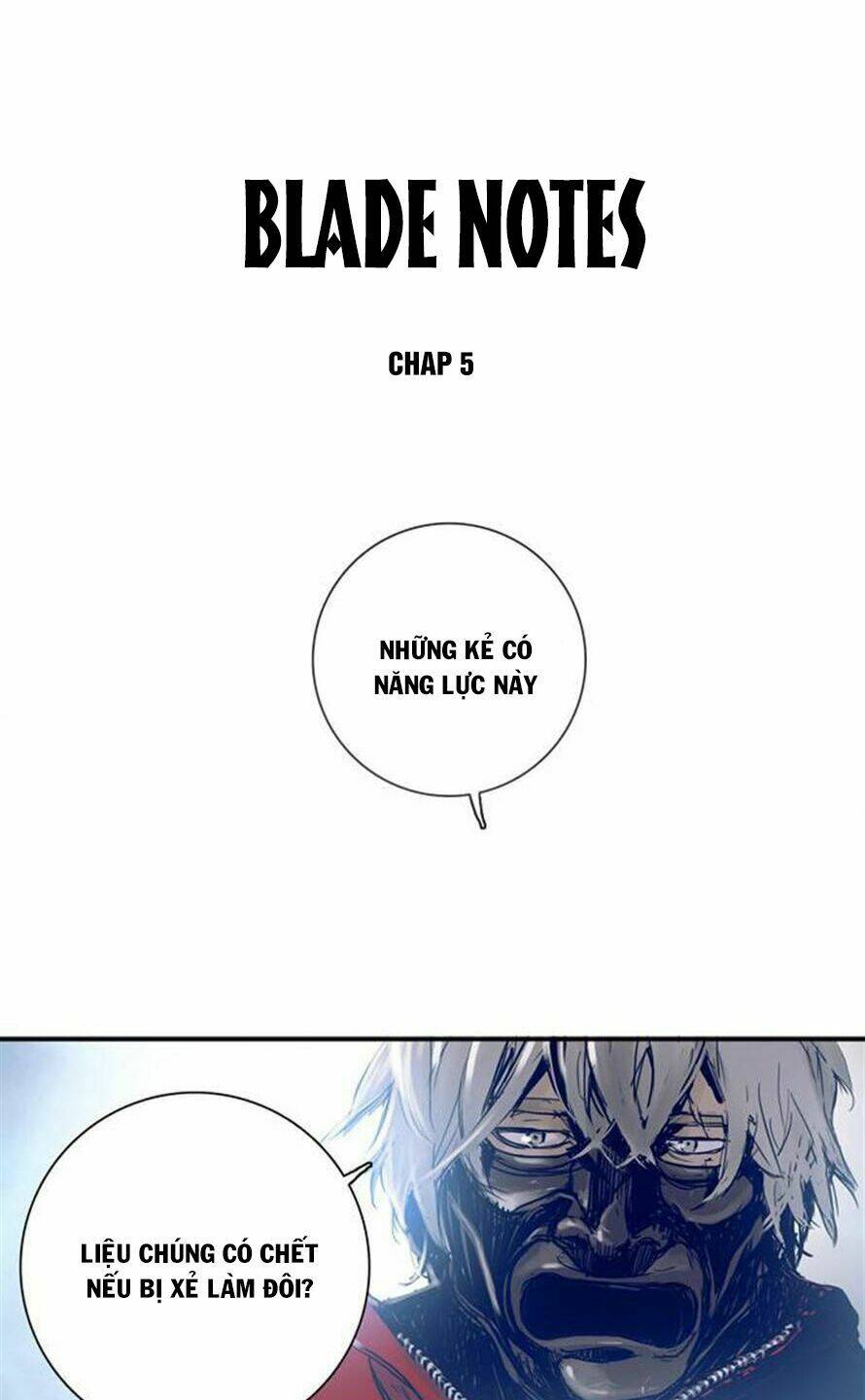 blade notes chapter 5 2