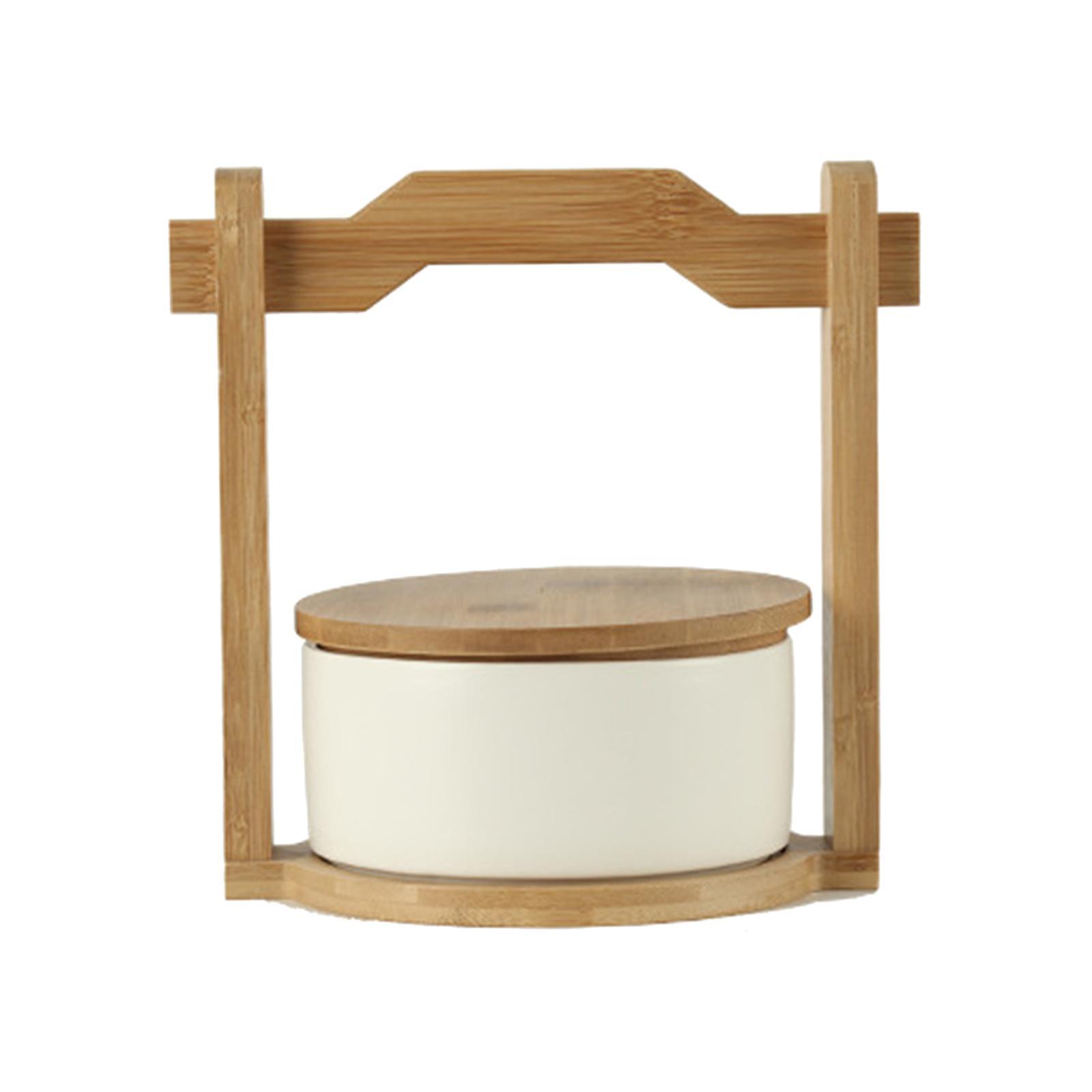 Dessert Cake Stand Countertop Storage Container with Handle and Lid for Home