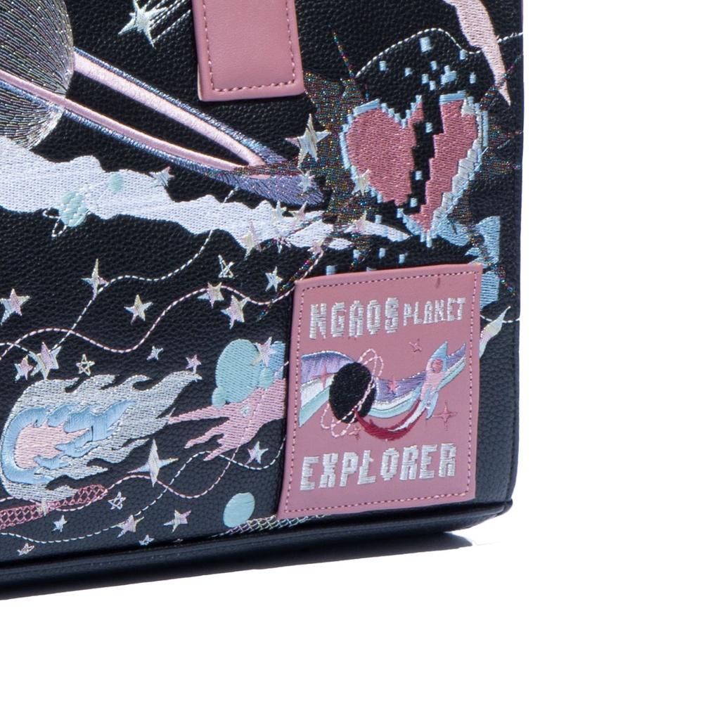 Túi xách da size lớn vừa laptop 14inch NGAOS Artbook - Lover