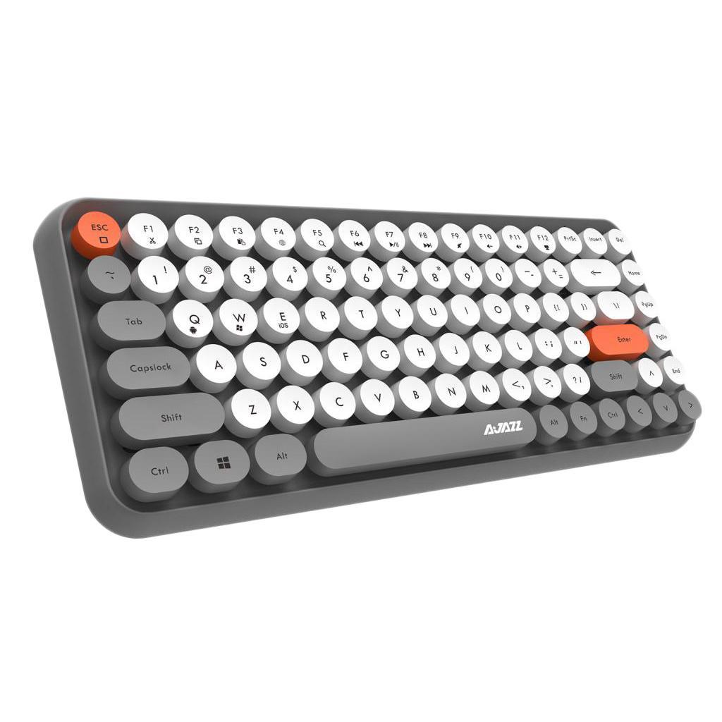 84 Key Wireless Bluetooth Lightless Keyboard for PC Laptop Tablet Yellow