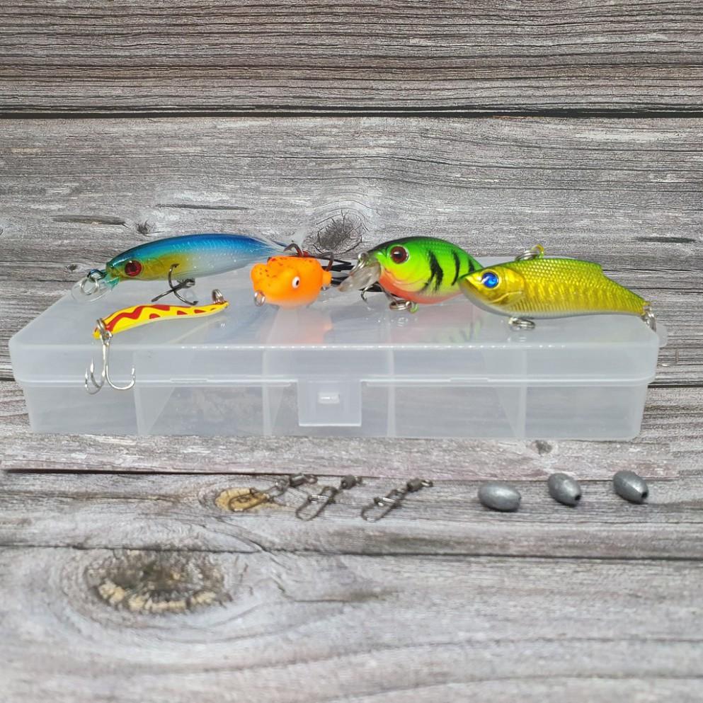 Bộ Combo Mồi Lure 5 Tầng Nước Đầy Đủ