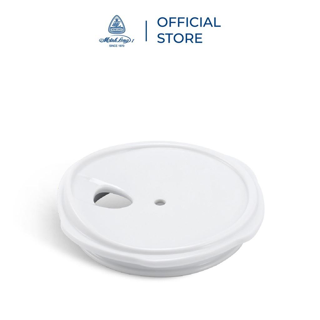 Ly sứ dưỡng sinh Minh Long 0.48 L - nắp ống hút - Penny 1