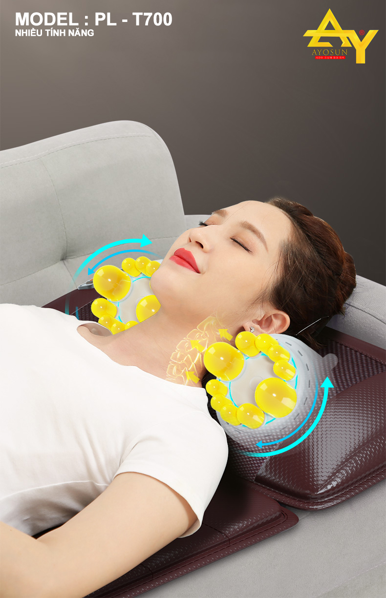 Đệm Massage Toàn Thân aYosun PL - T700Premium