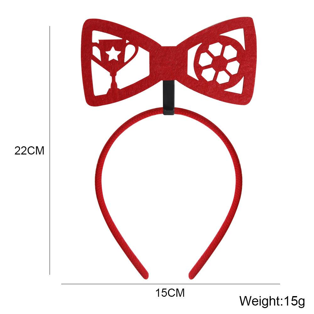 6 PCS bóng đá World Cup Band Band Atmosphere Đạo cụ Đạo cụ Đội bóng đá Đạo luật Trang trí băng đô