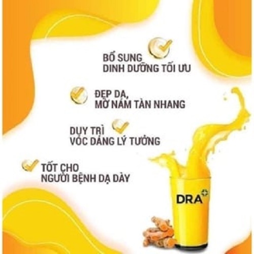 SỮA NGHỆ DRA CURCUMILK COLLAGEN - TĂNG SỨC ĐỀ KHÁNG - ĐẸP DA - ĐẸP DÁNG VÀ ĐẶC BIỆT NGƯỜI TIỂU ĐƯỜNG CÓ THỂ SỬ DỤNG
