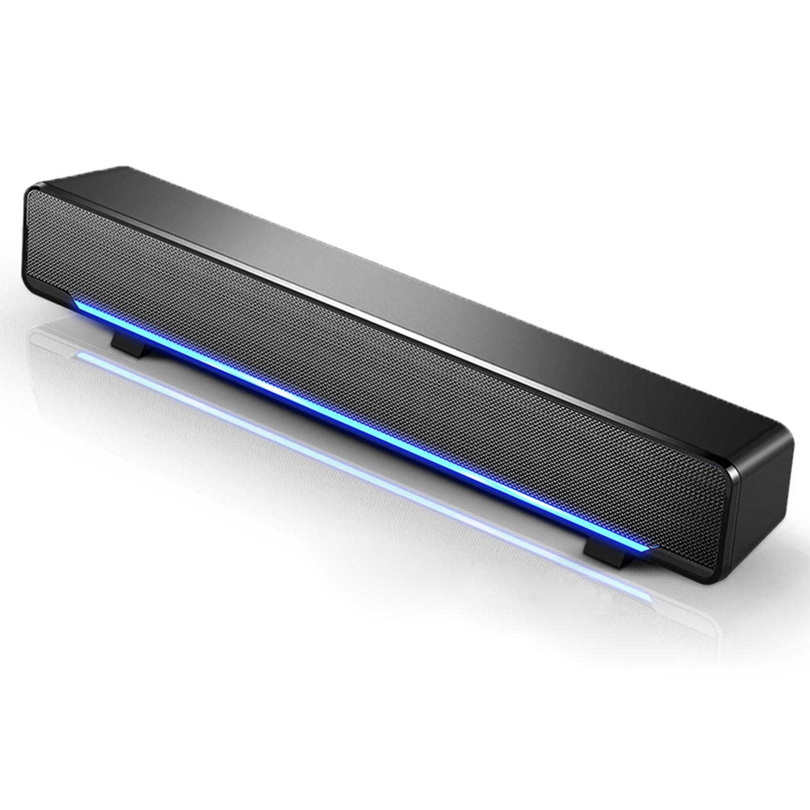 Loa có dây SADA V-196 USB Loa thanh Loa siêu trầm 3,5 mm