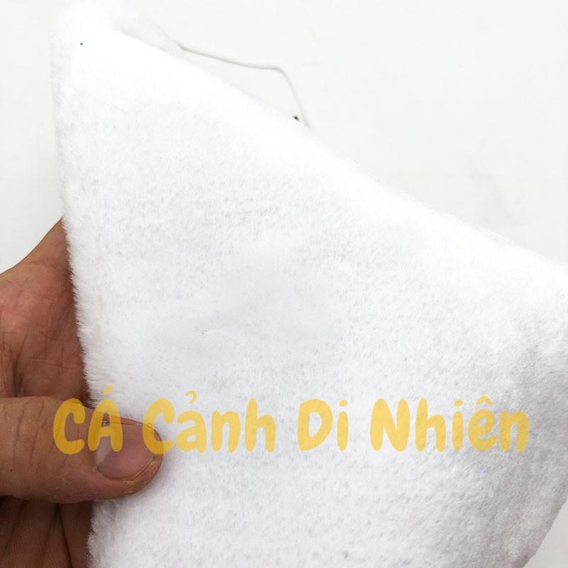 Túi lọc nước giữ cặn hồ cá bằng vải bông SIZE LỚN 35x20 cm