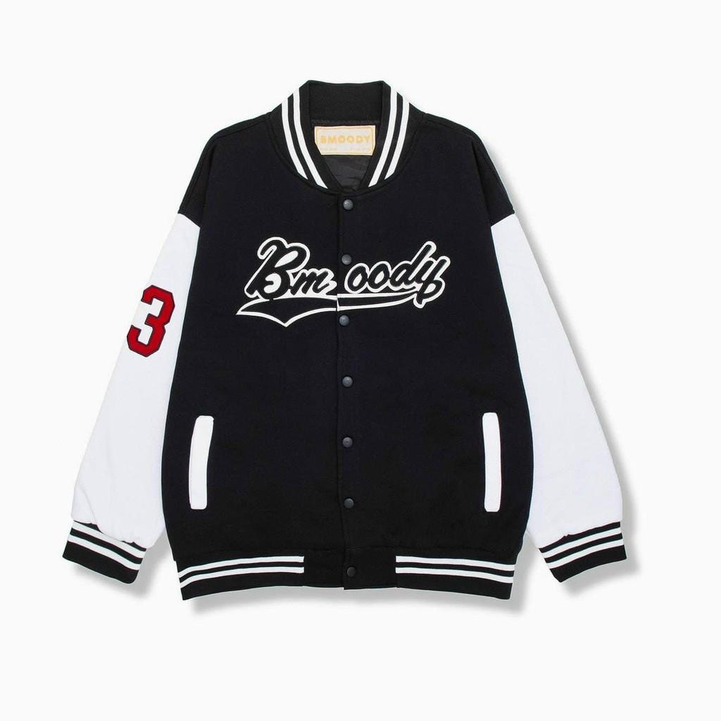 Áo khoác bomber dù BMOODY Unisex ulzzang nam nữ 2 lớp Jacket Bomber, Áo Khoác Jacket Bombers Siêu Hot 2 Màu Classs