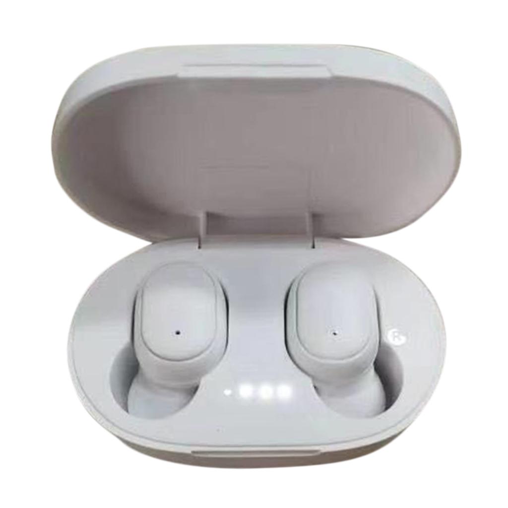 2xA6S TWS Airdots Headset Bluetooth5.0 Earphone Headphone Stereo Earbuds White