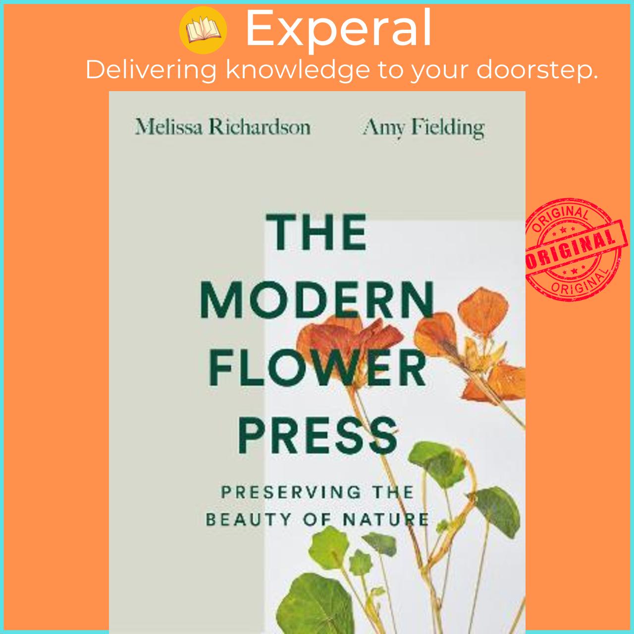 Sách - The Modern Flower Press : Preserving the Beauty of Nature by Melissa Richardson