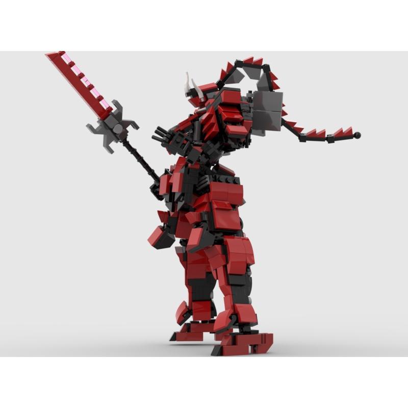 Đồ chơi lắp ráp moc mech Robot Samurai