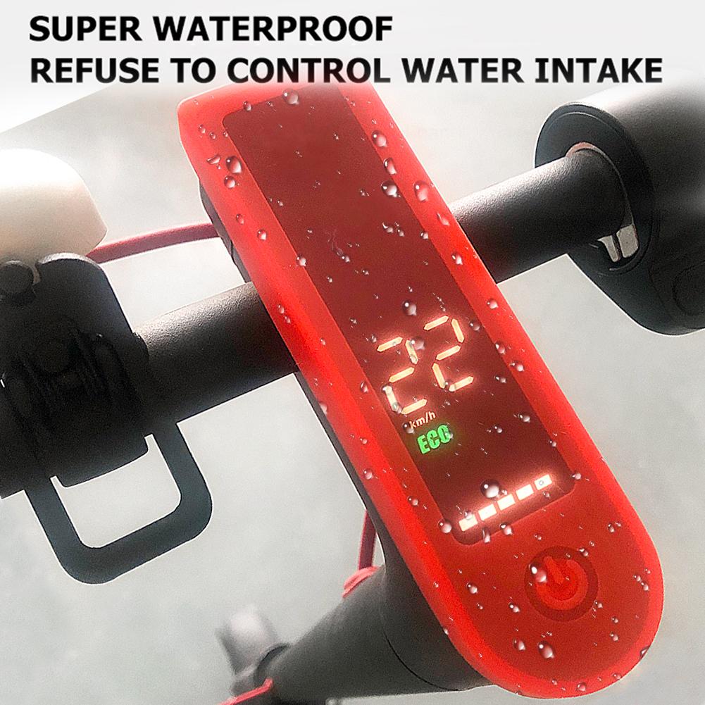 2PCS Bảo vệ chống thấm nước bảo vệ màn hình Vỏ màn hình Board Board Board Bảo vệ bảng điều khiển cho Xiaomi M365 Pro 1s Tracker điện Color: Black