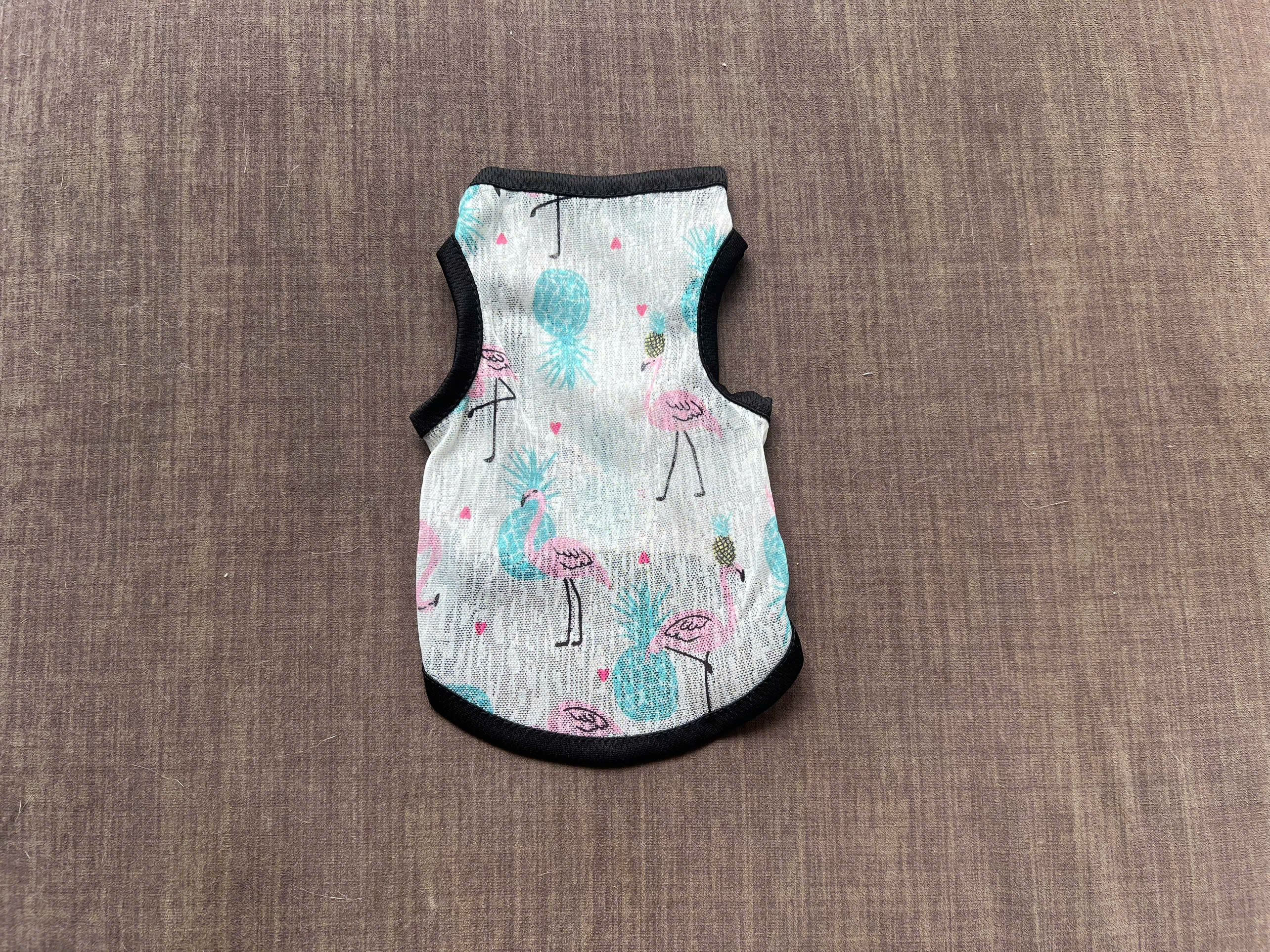 ÁO THUN BA LỖ HỒNG HẠC THÔNG HƠI SIÊU CUTE TỪ 1-7KG DÀNH CHO THÚ CƯNG CHÓ MÈO
