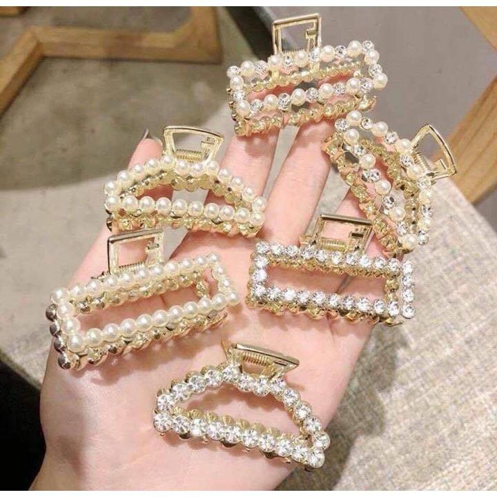 Kẹp tóc đính đá Hàn Quốc
