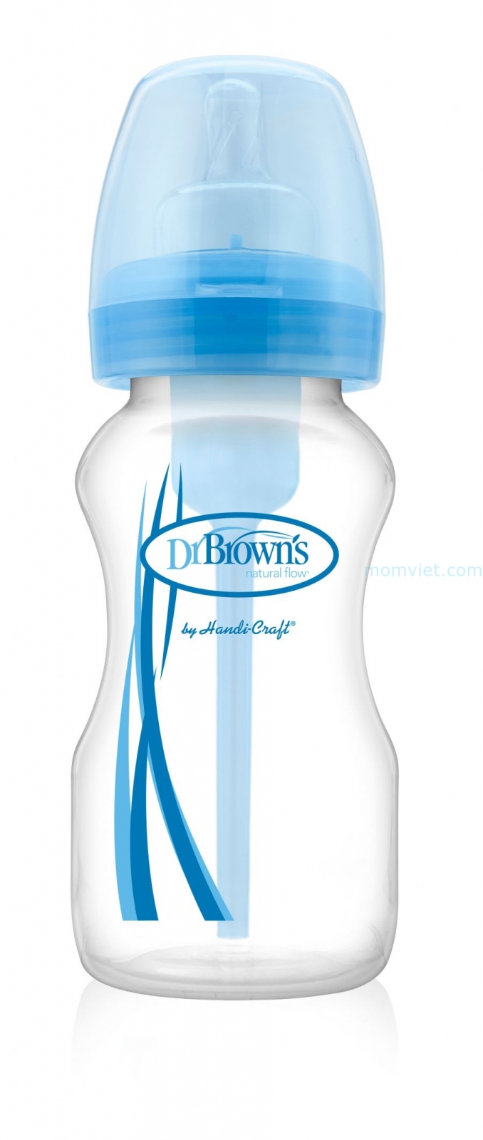Bình sữa Cổ rộng nhựa PP 270ml Dr Brown's loại tùy chọn