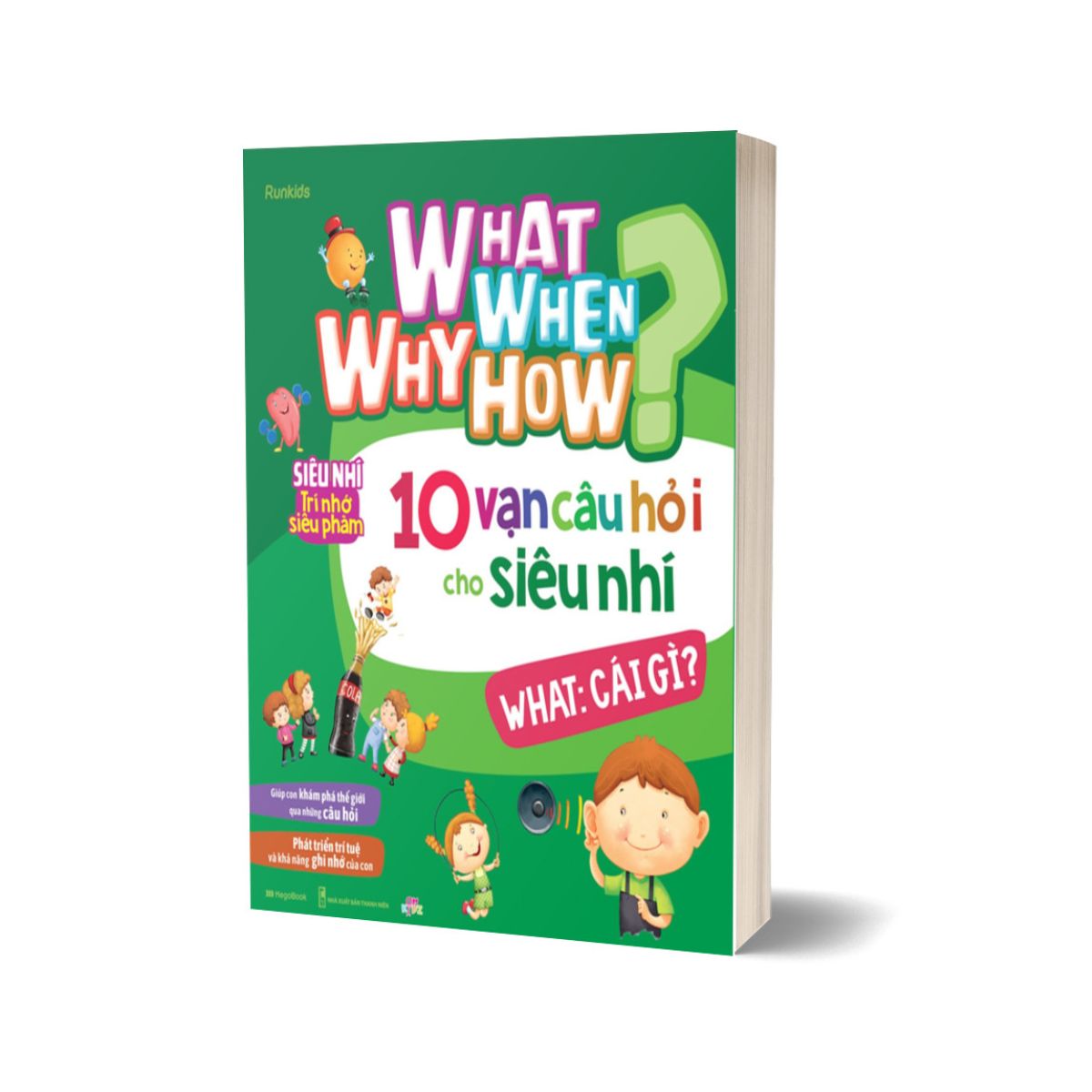 Bộ Sách What Why When How? - 10 Vạn Câu Hỏi Cho Siêu Nhí (Bộ 4 Cuốn)