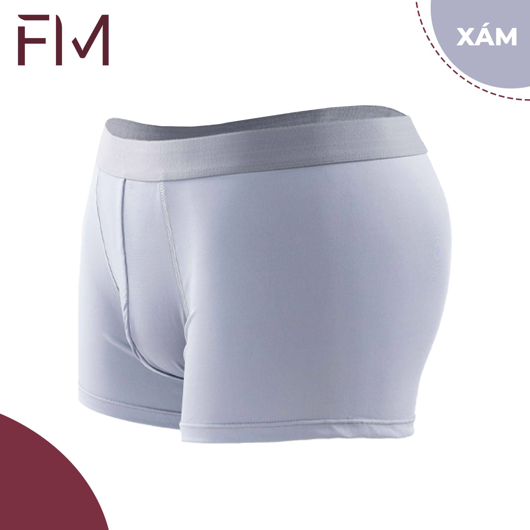 Hộp 4 quần boxer nam thun lạnh, quần lót nam co dãn 4 chiều- Formen Shop- FMQS017