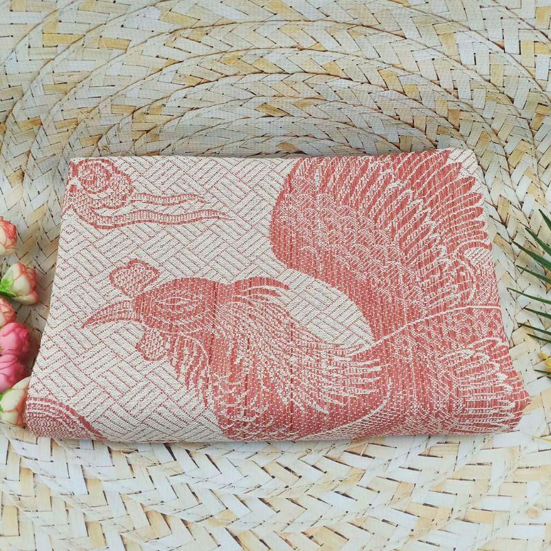 Mền chỉ thổ cẩm in thiêu 1m5 × 2m