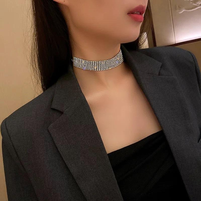 Choker đính đá - Vòng cổ thời trang - Arora boutique