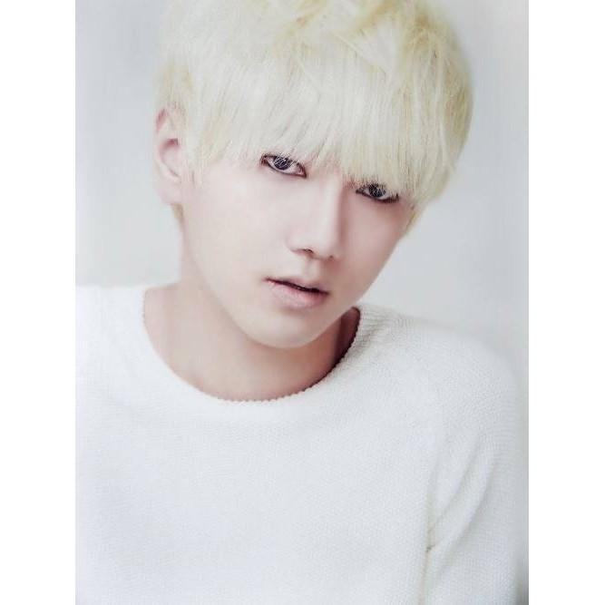 TÓC TOM BOY BẠCH KIM TRÀO LƯU KPOP CAO CẤP