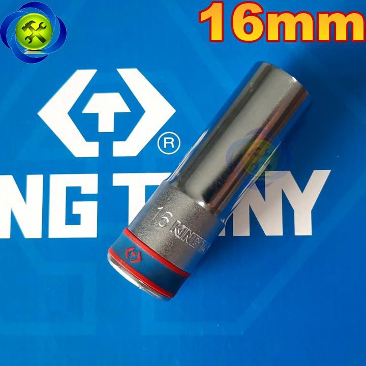 Tuýp trắng dài 16mm Kingtony 423516M 1/2 loại 6 cạnh