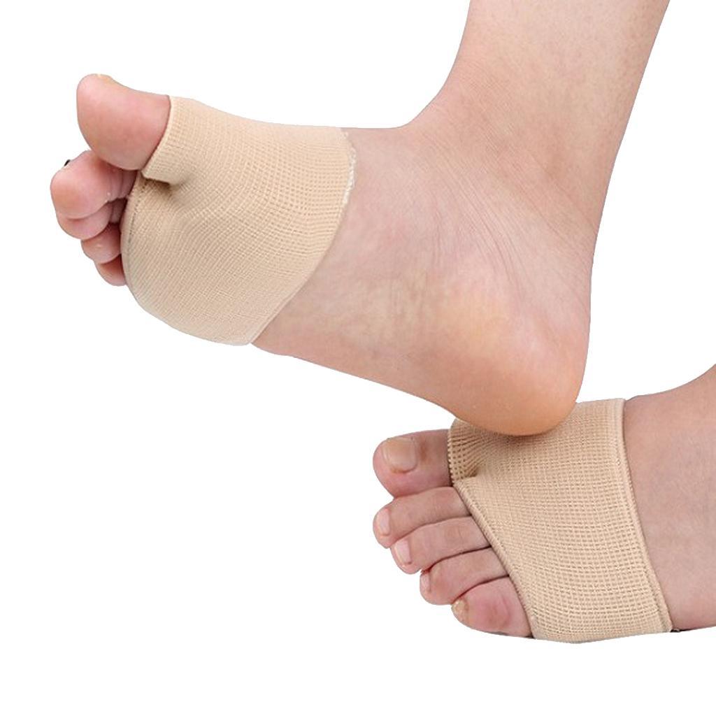 Soft Silicone Foot Gel Cushion Pads Insoles Cushioned Socks For Shoes Men