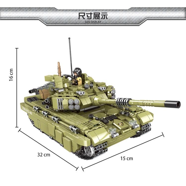 Đồ chơi Lắp ráp Xe Tăng Bọ Cạp - Xingbao XB-06015 Scorpio Decepticon Tank Army Tiger - Xếp hình thông minh