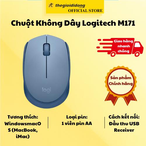 Chuột Không Dây Logitech M171 - Hàng Chính Hãng