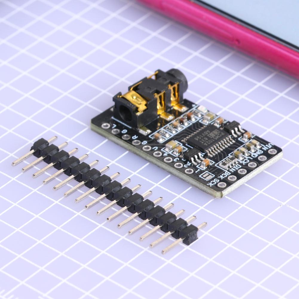 PCM5102 DAC Bộ Giải Mã I2S Giao Diện Người Chơi Loa Di Động Có Thể Sạc Lại 3.5Mm Mô-đun Không Dây Cho Raspberry Pi