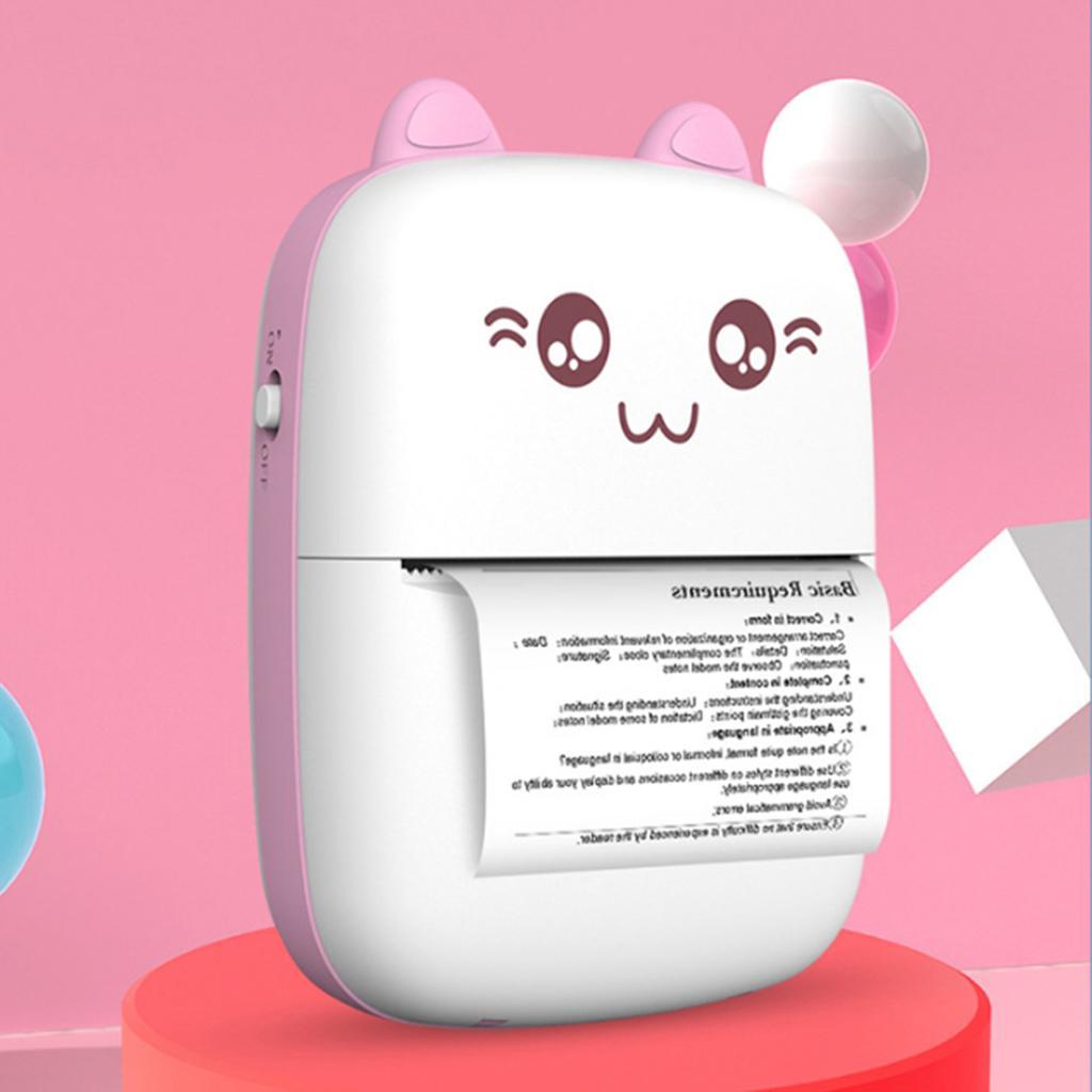 5x Portable Thermal Printer + Photo Memo Printing Paper