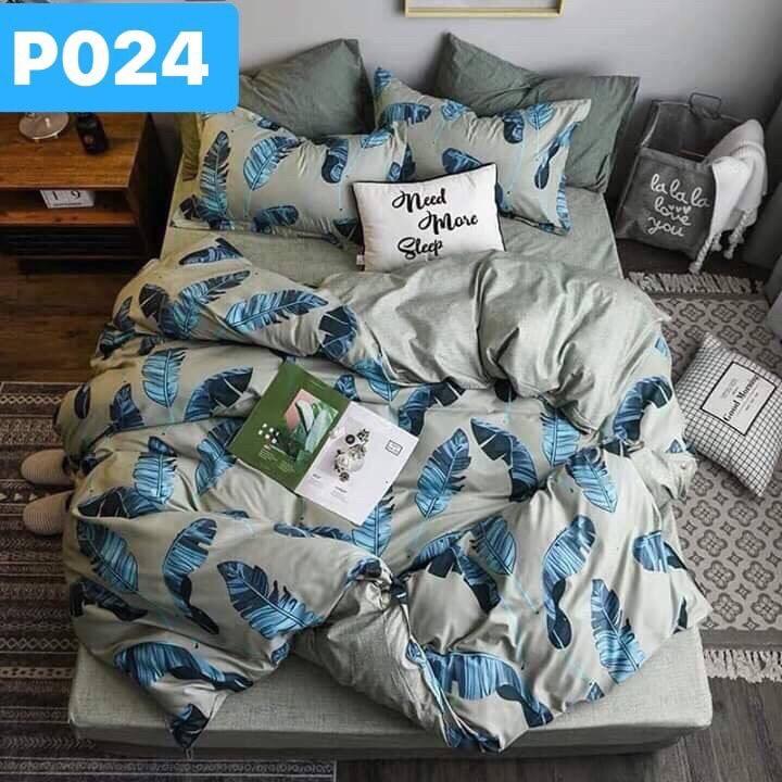 Bộ Chăn Ga Gối Cottong Poly PLX25 Gosan đáng yêu