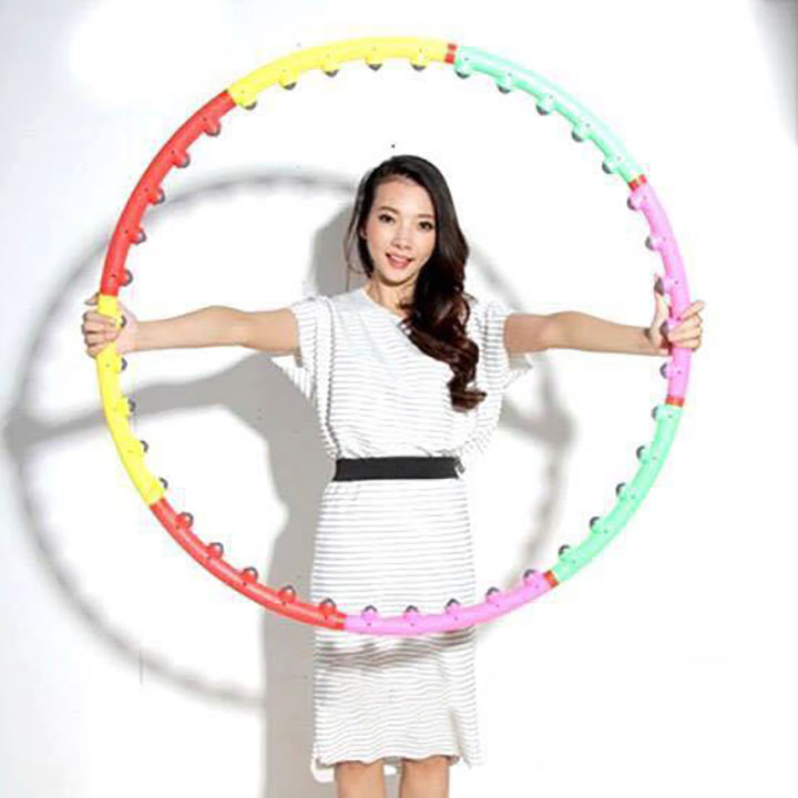 Vòng Lắc Eo Massage Tập Lắc Vòng Giảm Eo Hiệu Quả - Hàng Chính Hãng [Được đồng kiểm]