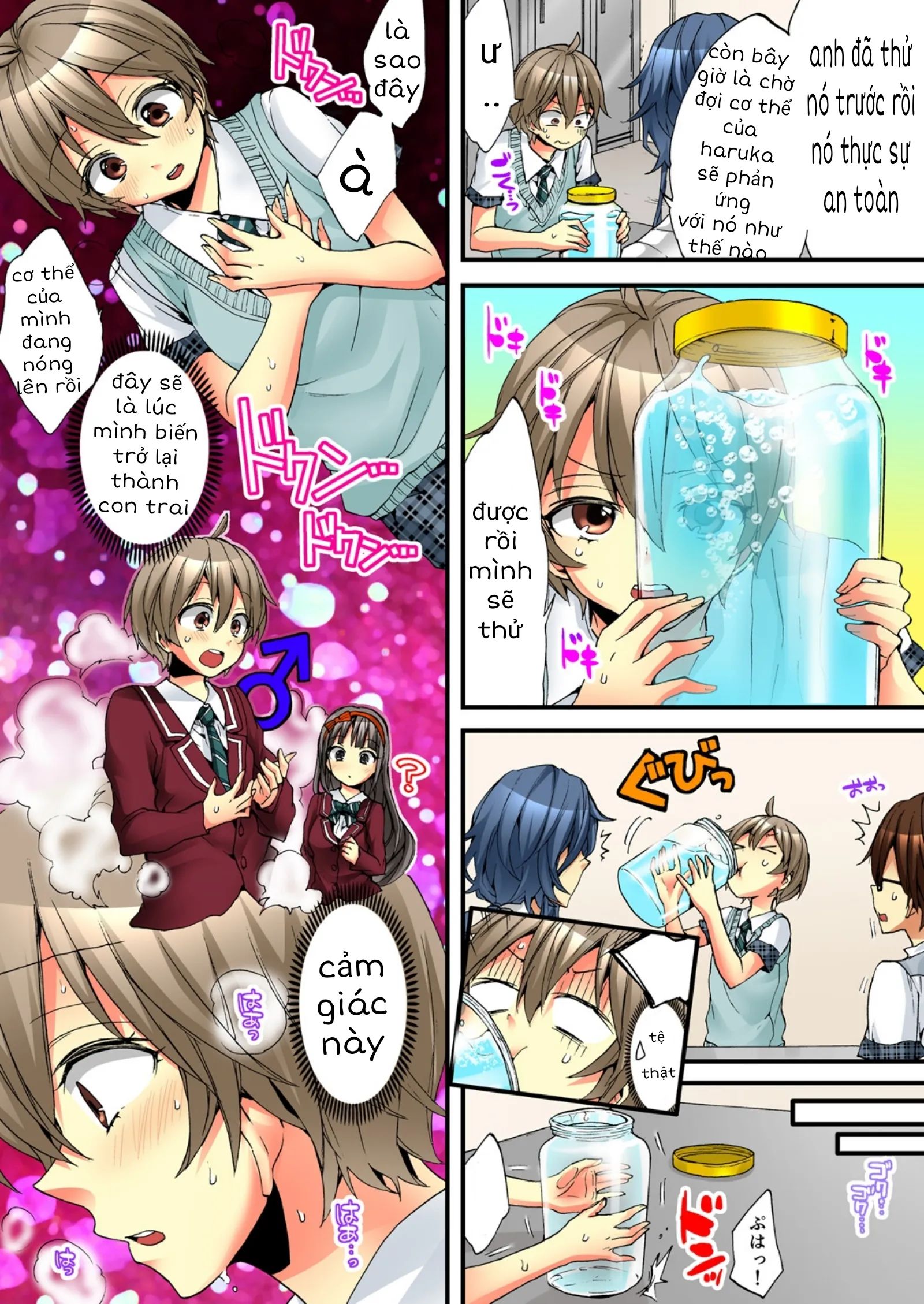 cuộc sống hoá gái của haruka chapter 16 18