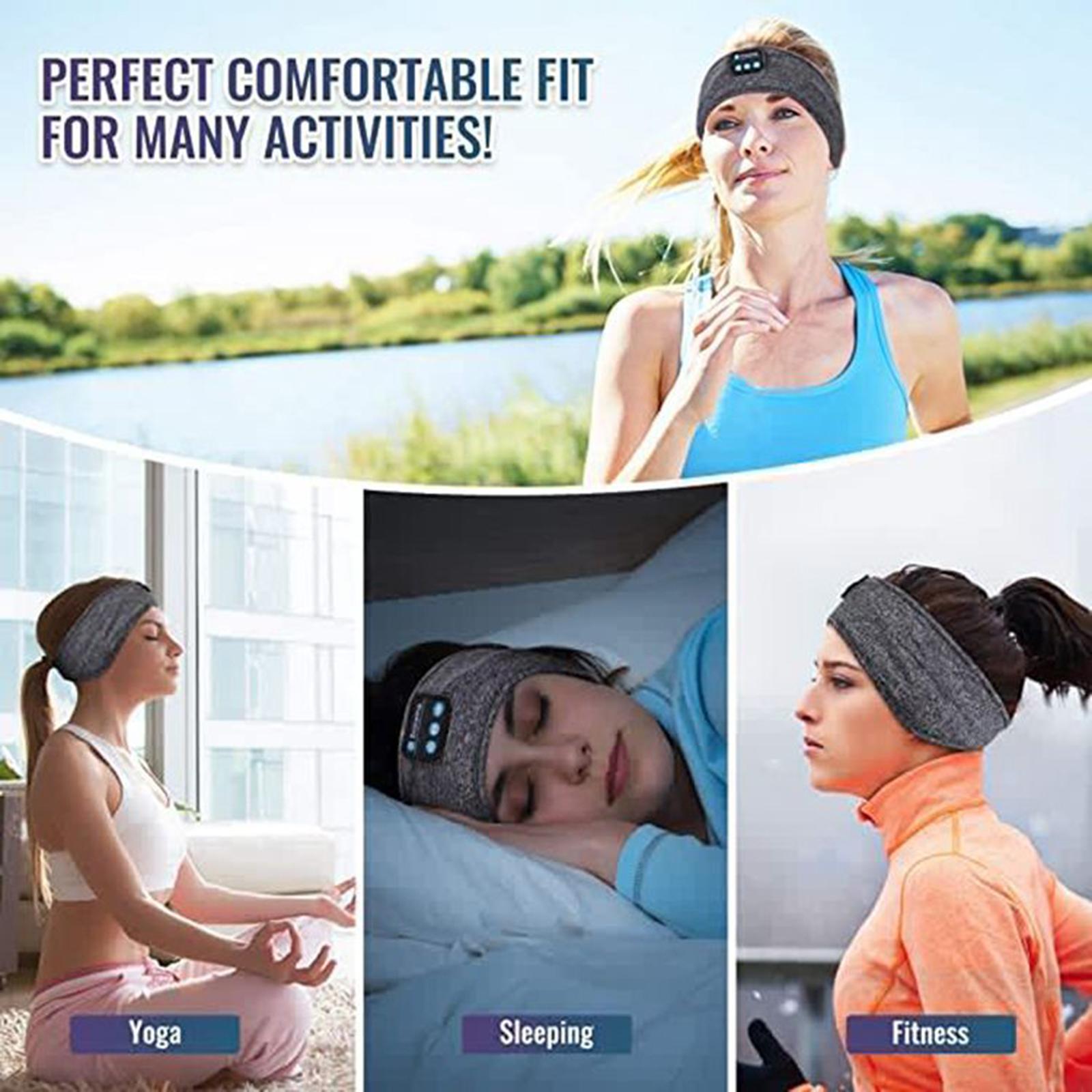 Wireless Headset BT 5.0 Sports Headband Music Hair Band