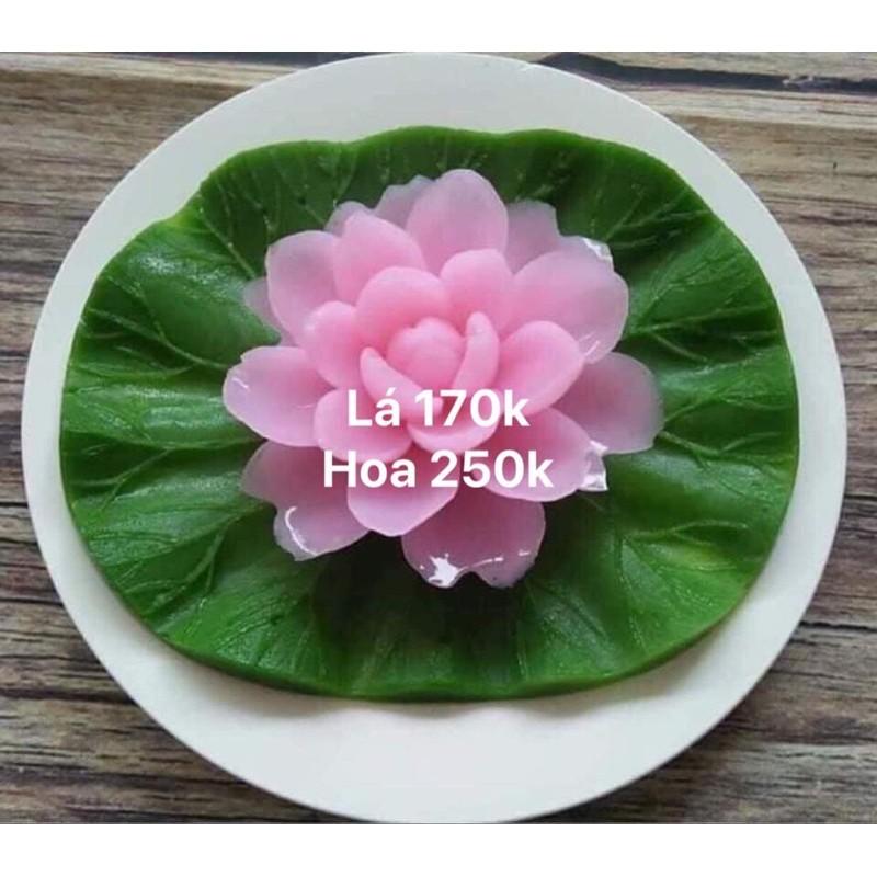 Khuôn silicon sen cạn và lá