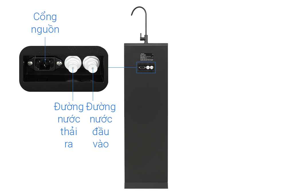 Máy lọc nước RO Panasonic TK-CA813F-VN 7 lõi - Hàng chính hãng - Bảo hành 12 tháng chính hãng