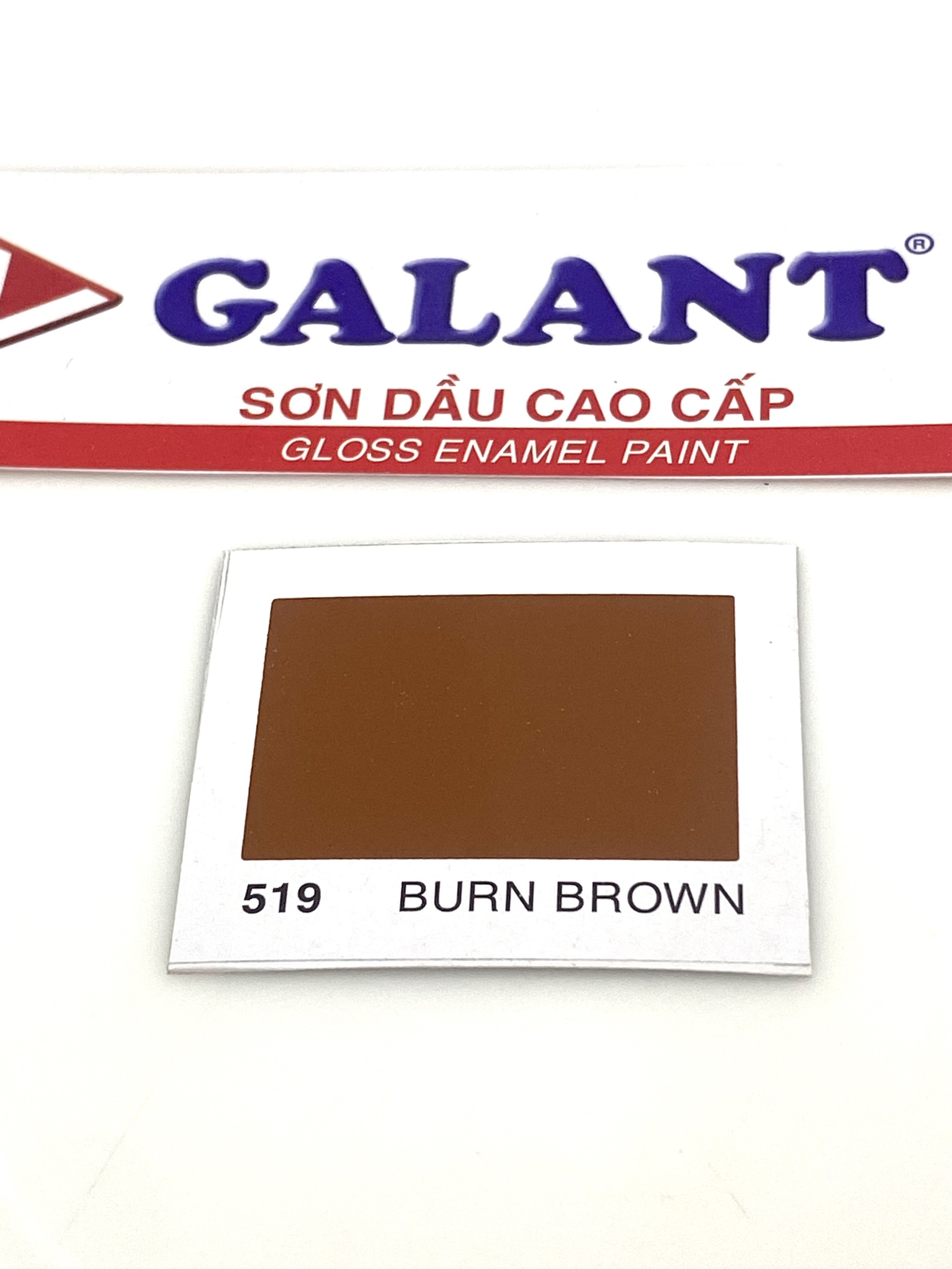 Sơn dầu Galant màu Burn Brown 519 _ 0.8L