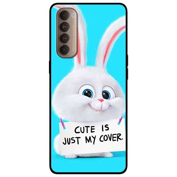 Ốp lưng dành cho Oppo Reno 4 Pro mẫu Thỏ Cute